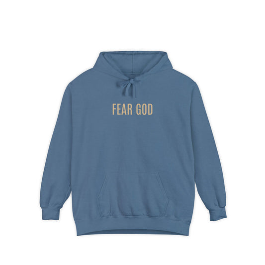 Fear God (Natural Font Hoodie)